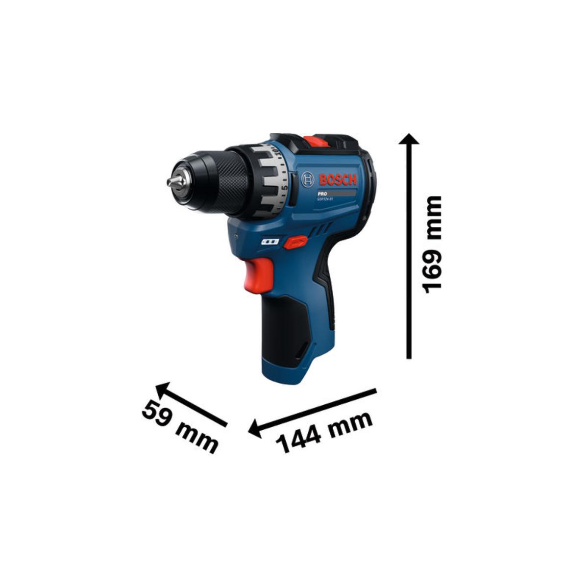 Bosch Akku-Bohrschrauber GSR12V-31 in L-BOXX