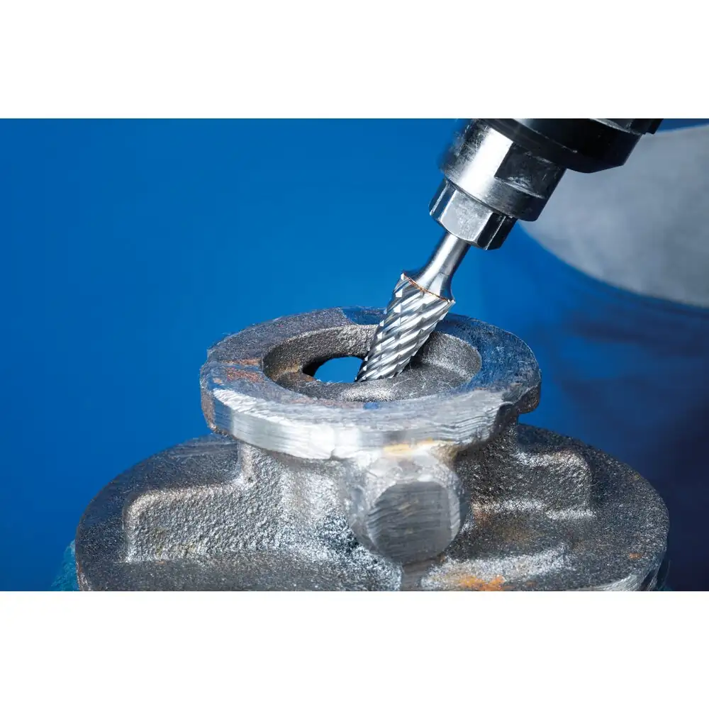 PFERD TOOLS Hartmetall Hochleistungsfrässtift CAST Rundbogen KEL für Gußeisen