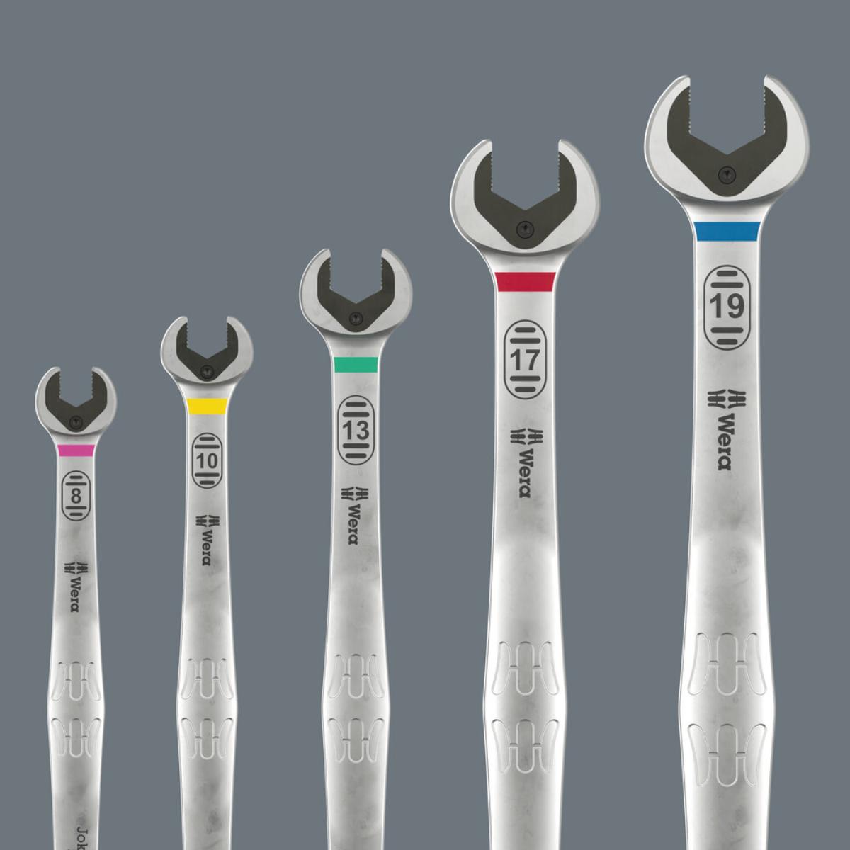 Wera 6007 Joker Maul-Ringratschen-Schlüssel SB, lange Ausführung, 13 x 245 mm