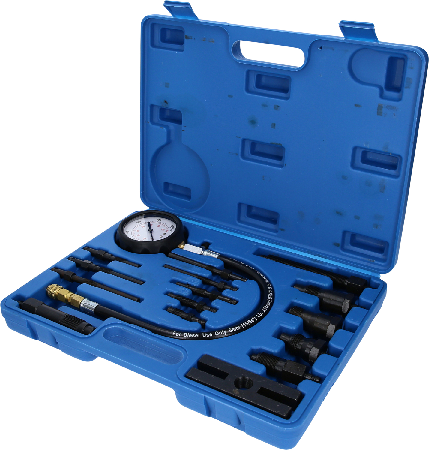 Brilliant Tools Kompressionstester-Satz für Diesel Motoren, 18-tlg - BT581000