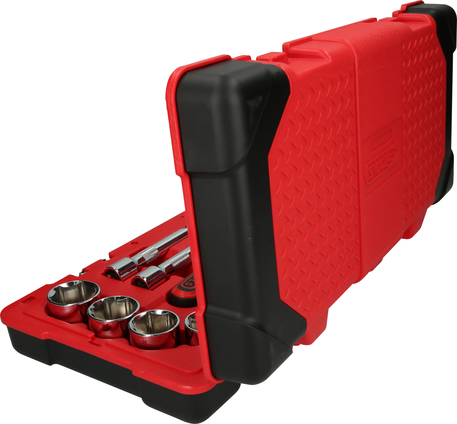 KS Tools 1/4"+1/2" CHROMEplus Steckschlüssel-Satz, 68-tlg
