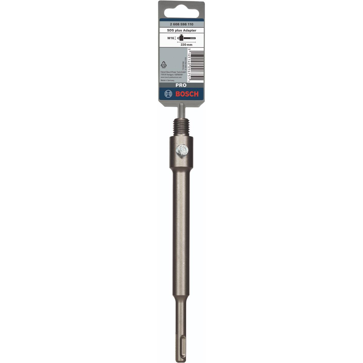 Bosch PRO SDS plus-Aufnahmeschaft für Hohlbohrkronen mit M 16