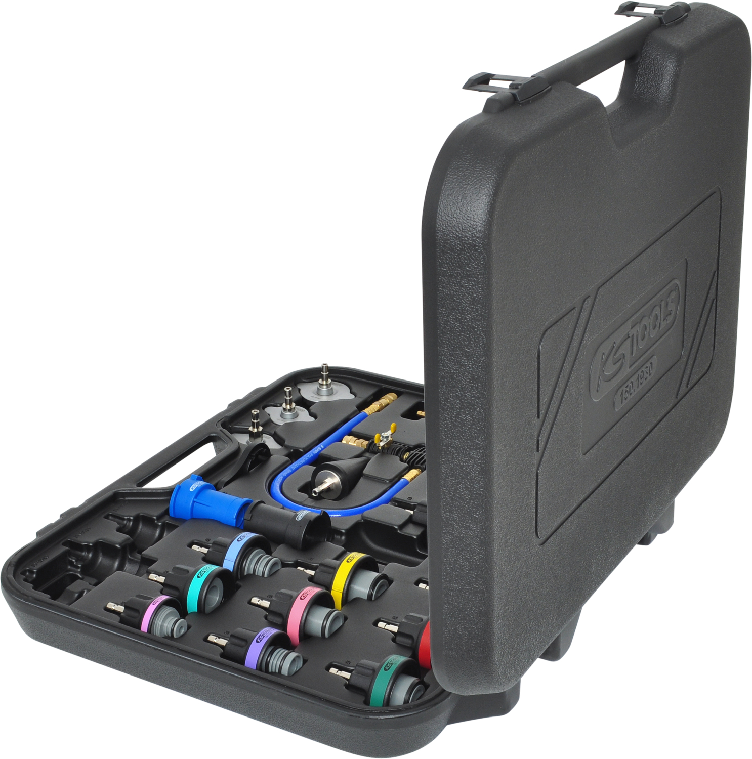 KS Tools MASTER Kühlsystem-Diagnose-Service-Satz, 25-tlg