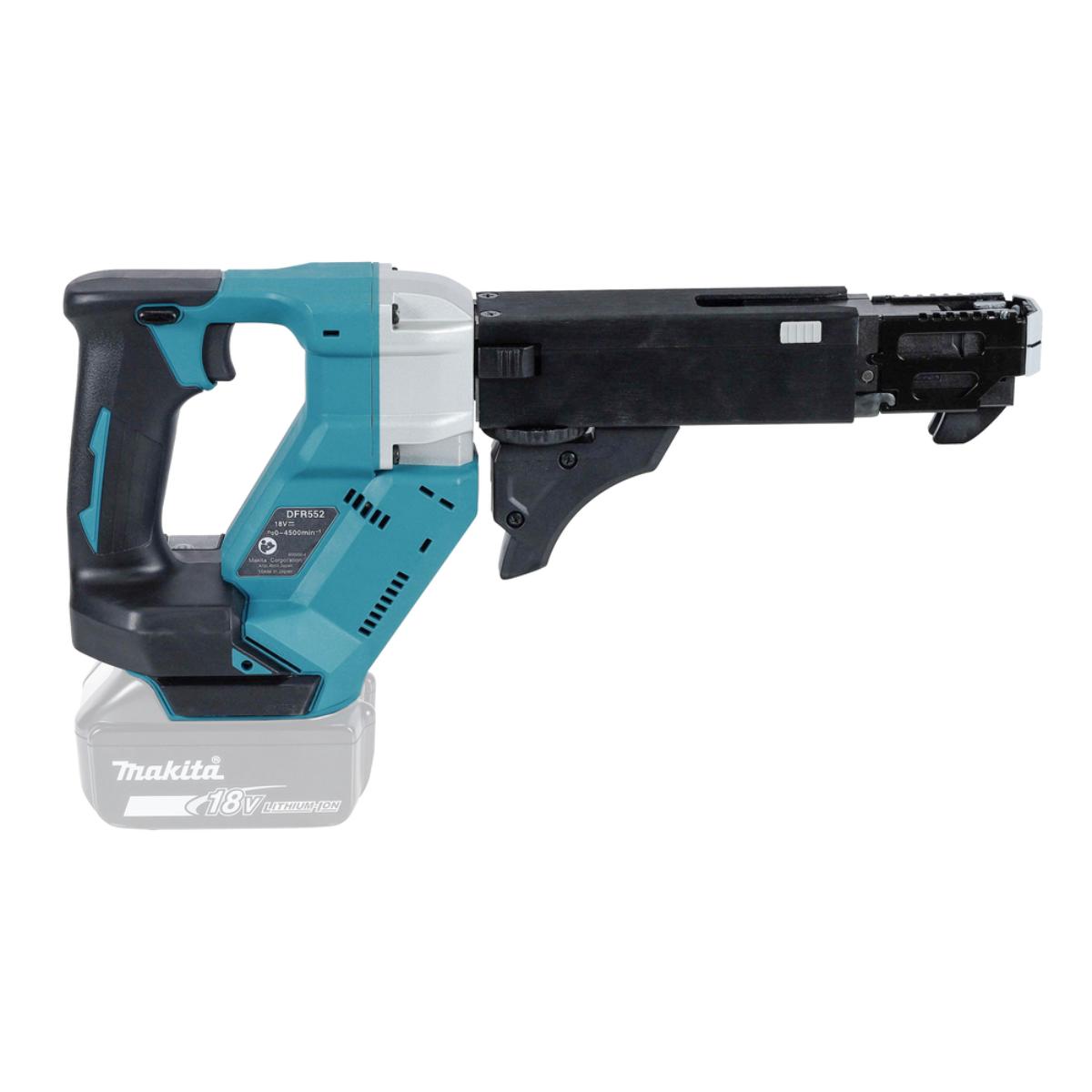 Makita Akku-Magazinschrauber 18V - 25-55 mm - 0-4.500 U/min - DFR552Z