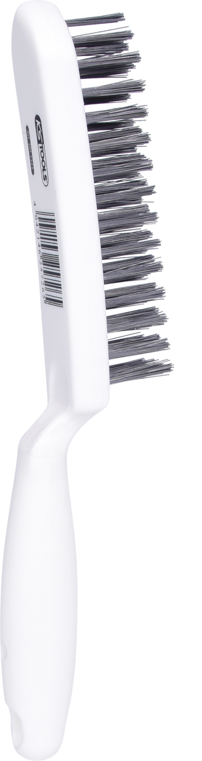KS Tools Stahldraht-Handdrahtbürste 4-reihig, 285mm