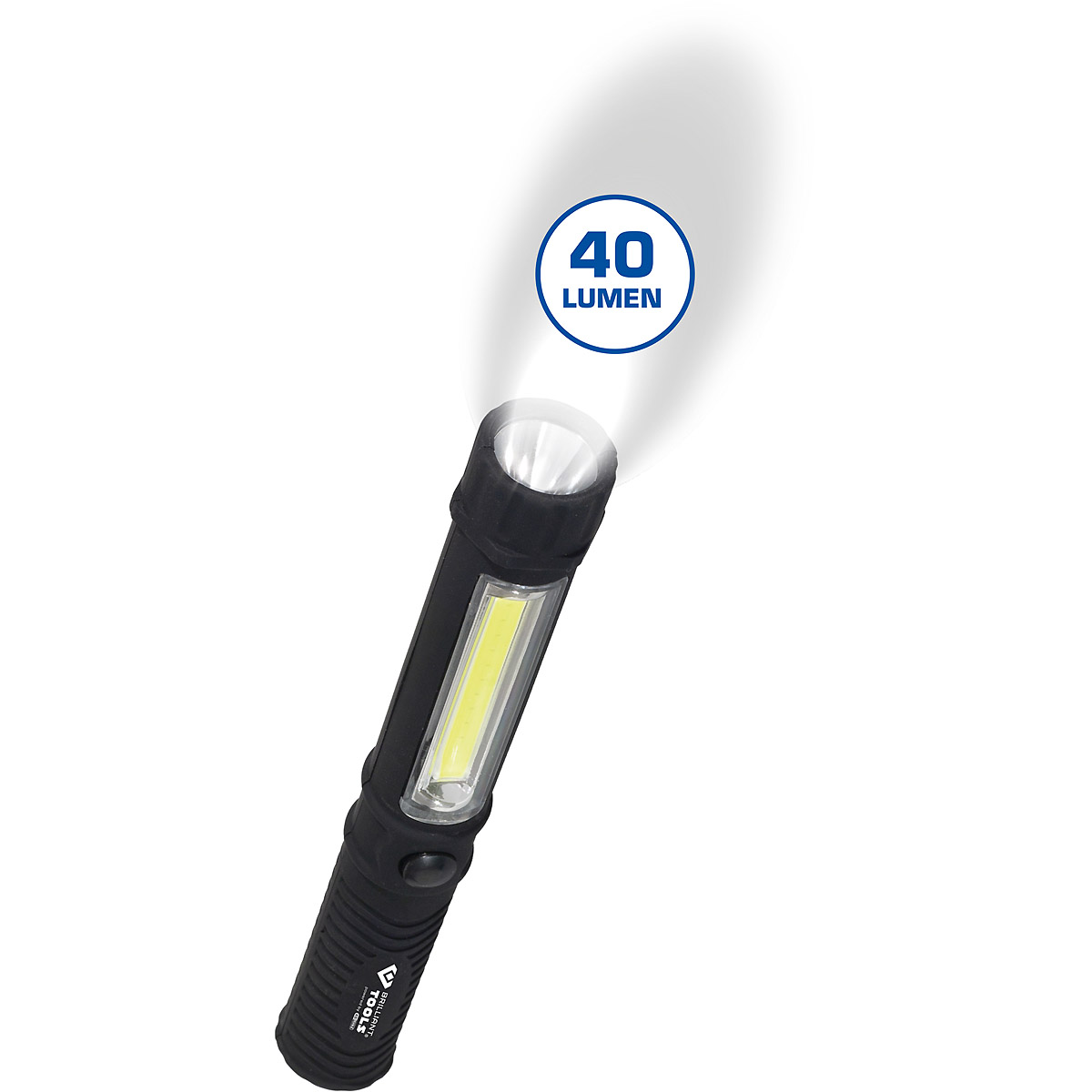 Brilliant Tools 2 in 1 COB-Taschenlampen-Display, 24-tlg
