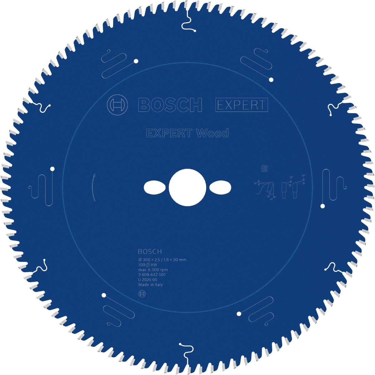 Bosch Kreissägeblatt Expert for Wood ø 300 mm
