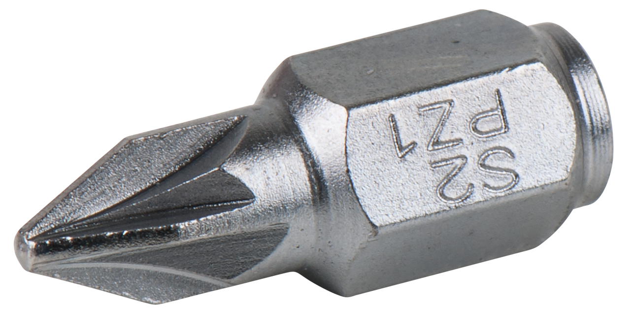 KS Tools 1/4" Mini-Bit für Kreuz-Schlitz-Schrauben PZ 2, 18 mm
