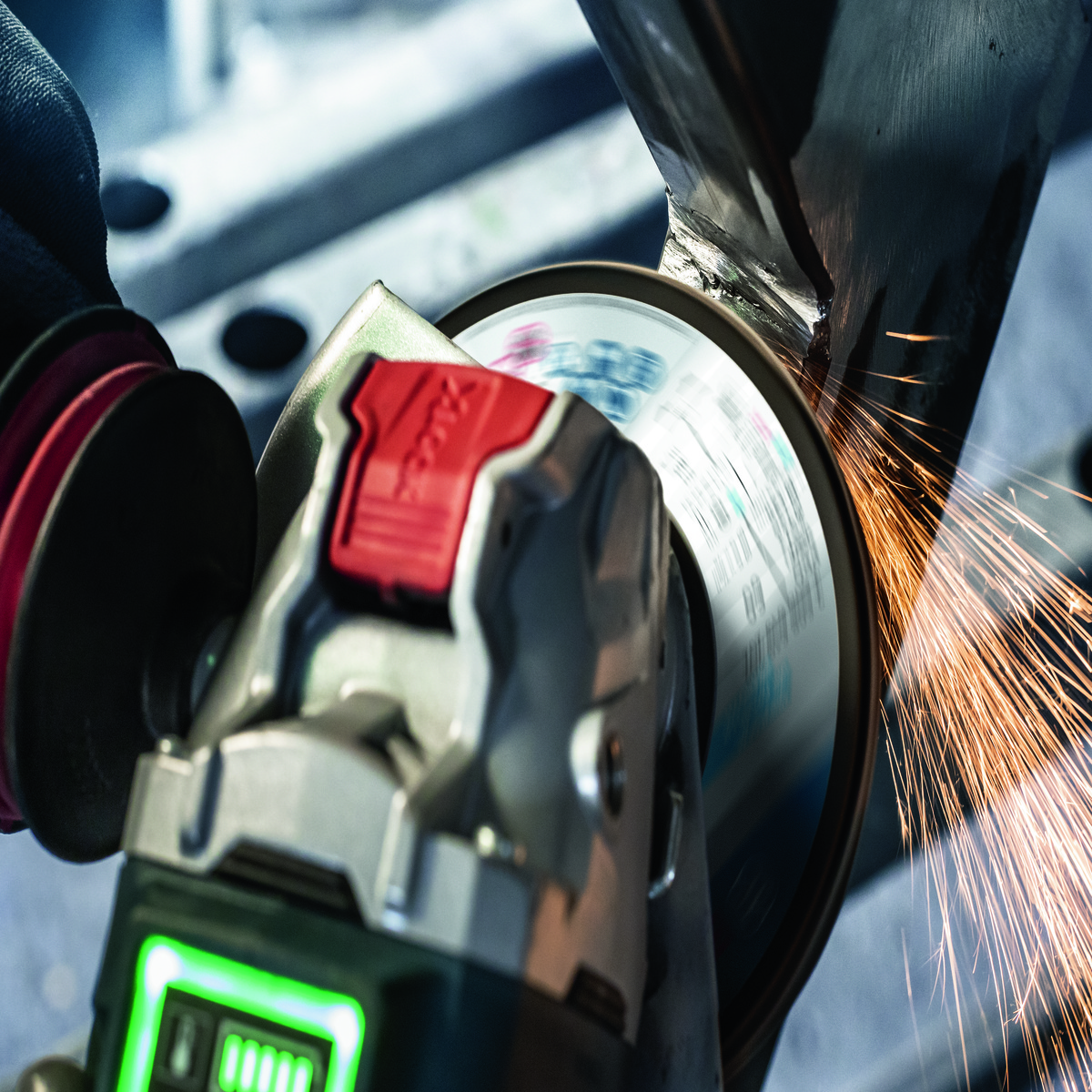 Bosch PRO X571 Fächerschleifscheibe, abgewinkelt, 115 mm, K120, X-Lock