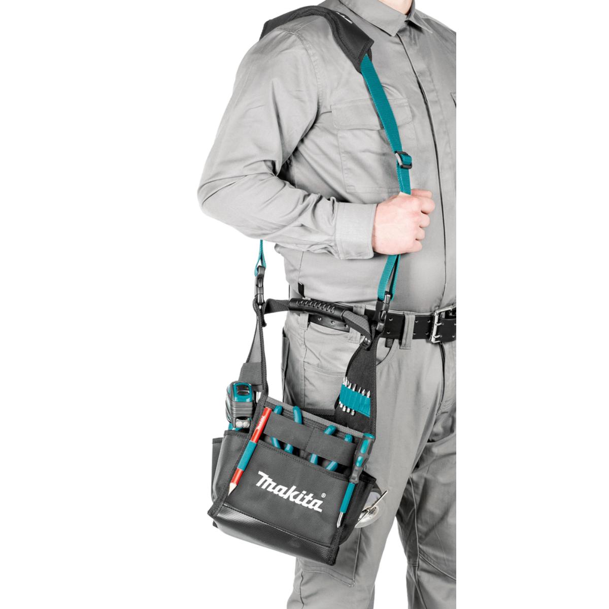 Makita Werkzeugtasche quadratisch 260x220x410 mm - 1,09 kg - 10,0 l - E-15453