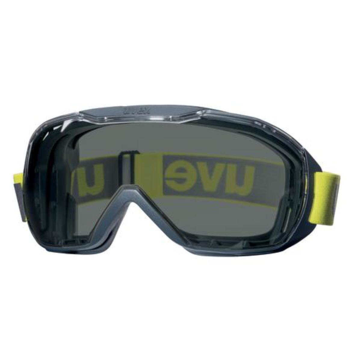 uvex Vollsichtbrille megasonic 23% schwarz