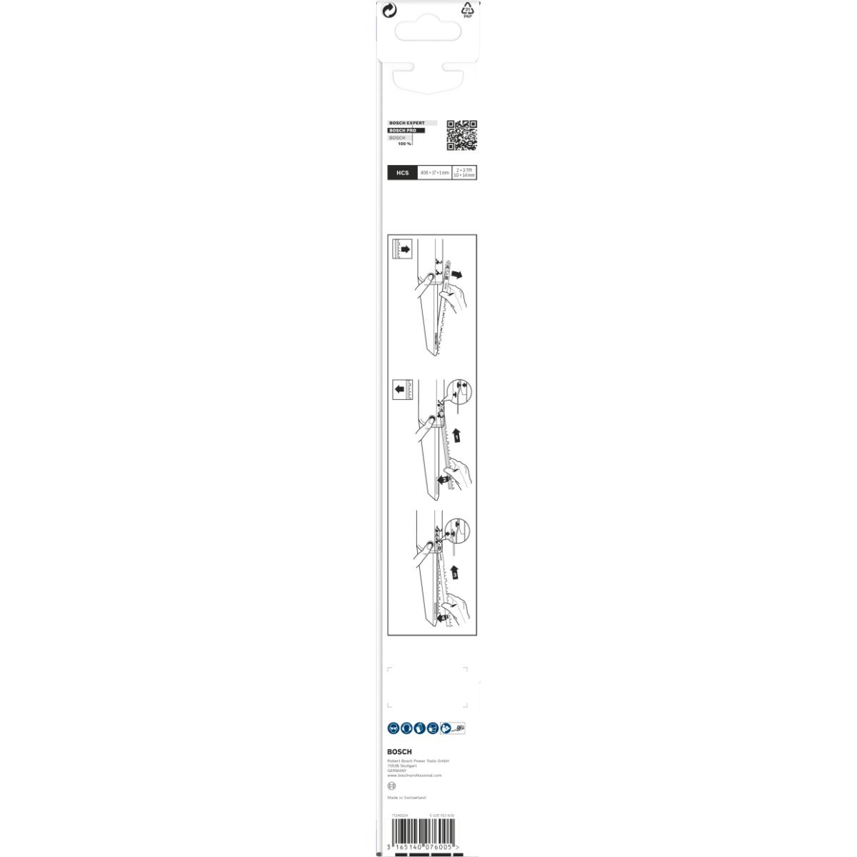 Bosch PRO Sägeblattsatz TF 350 M, HCS, 2-teilig, für Holz