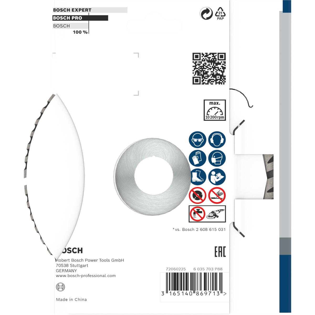 Bosch PRO Diamanttrennscheibe Standard for Universal