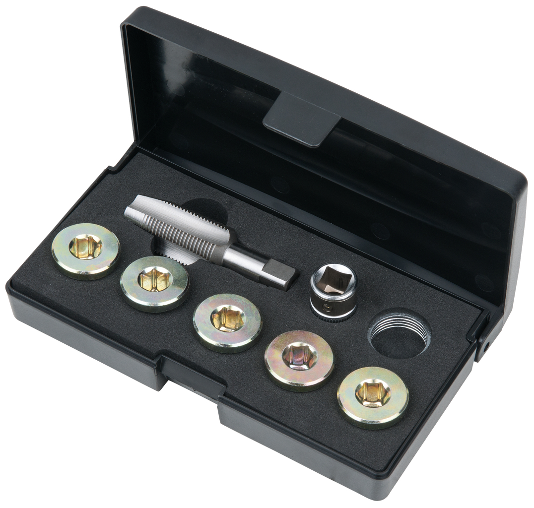 KS Tools Ölablassschrauben-Gewindereparatur-Satz, 12-tlg M20 x 1,5