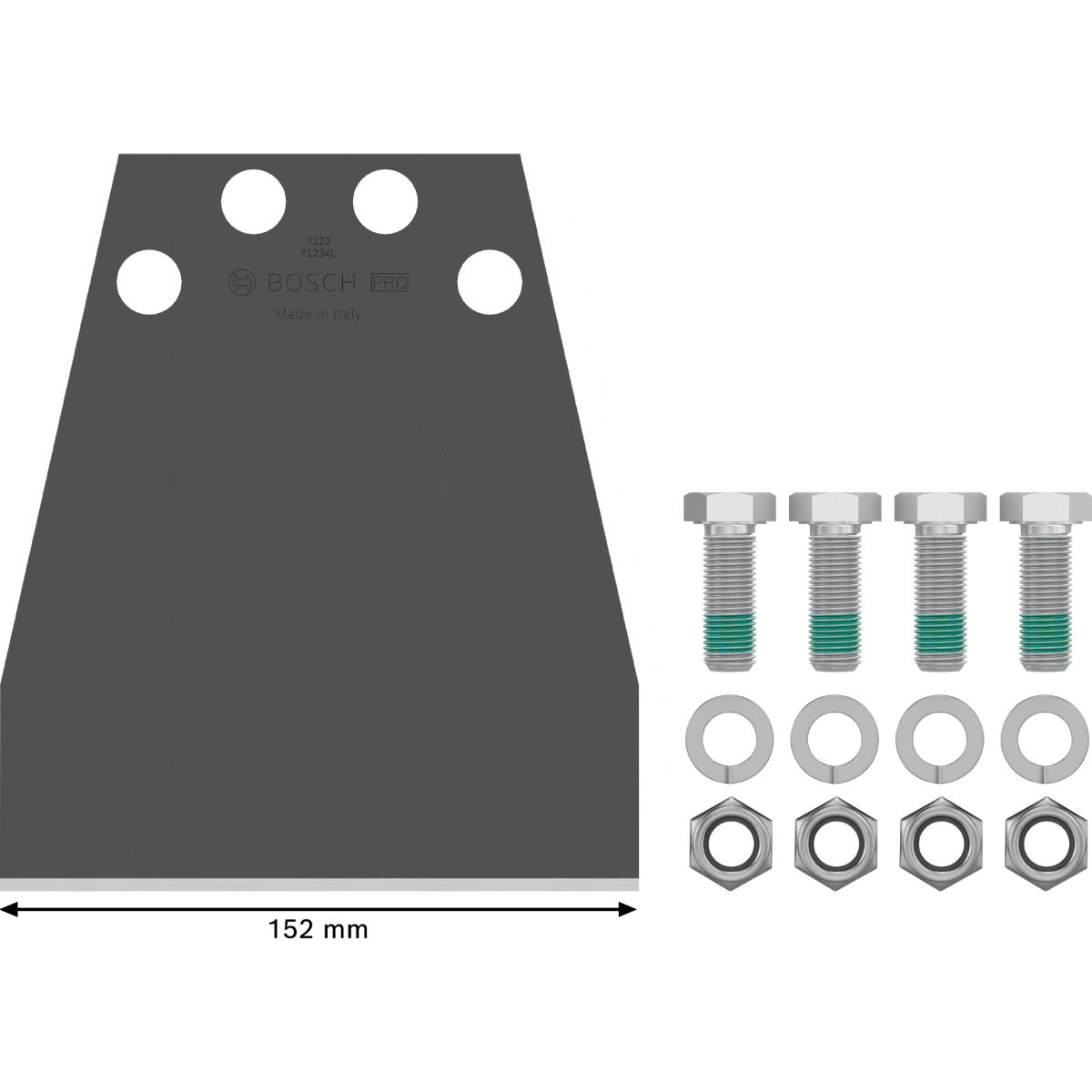 Bosch PRO HEX 28/30 Ersatzteil-Set für Bodenschaber
