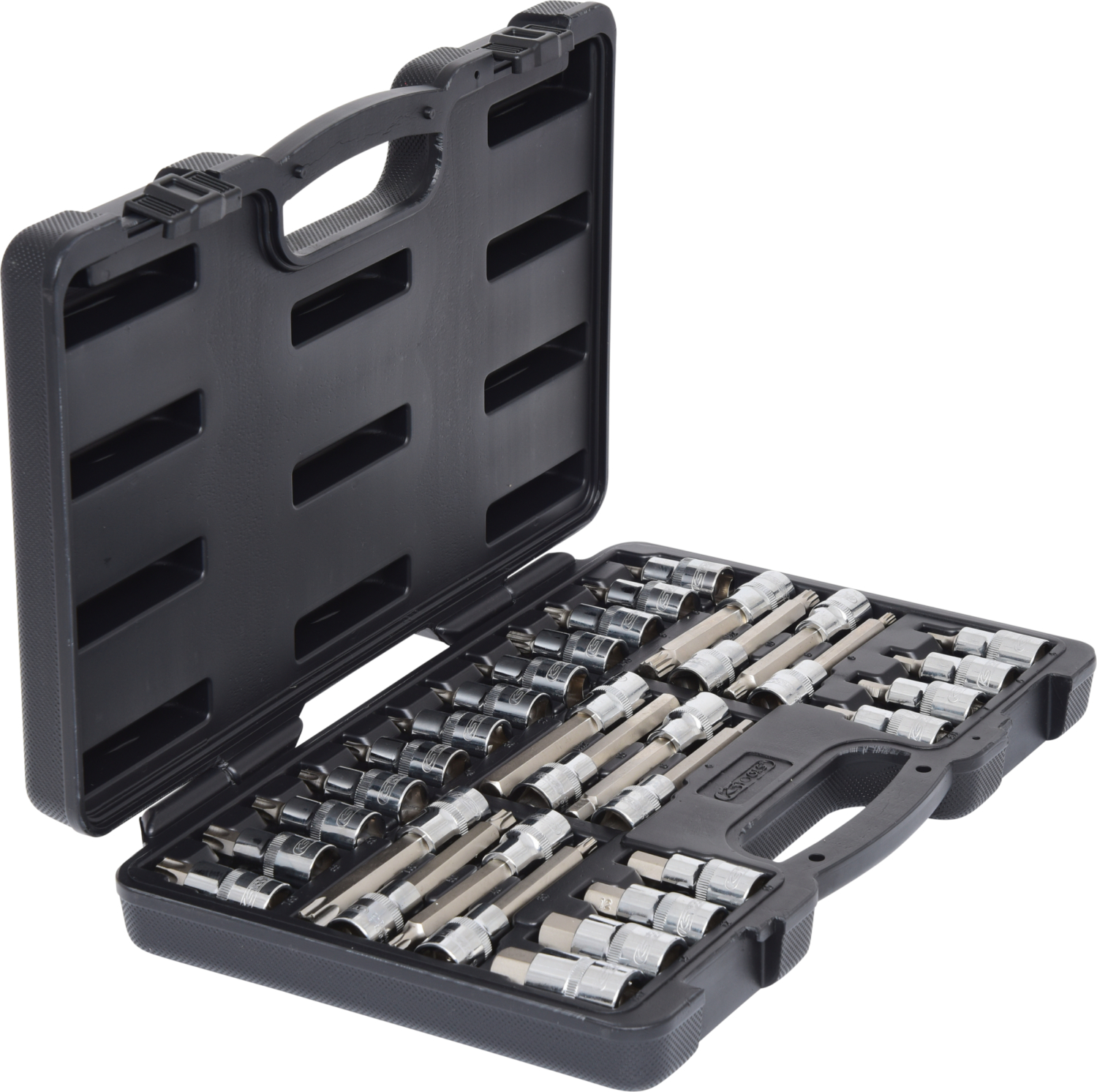 KS Tools 1/2" CHROMEplus Bit-Stecknuss-Satz, 32-tlg