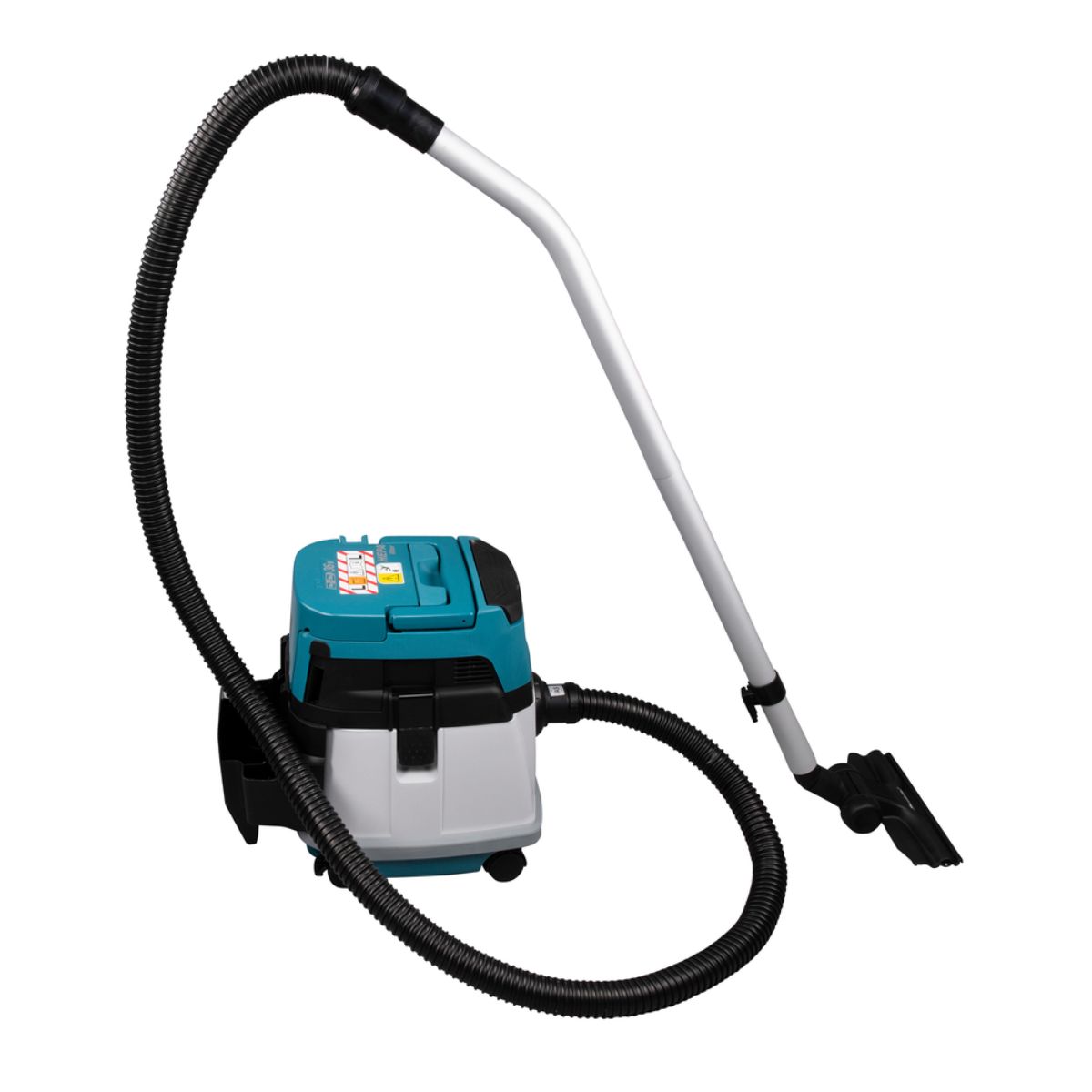 Makita Akku-Staubsauger 15L 2x18V Trocken (ohne Akku, ohne Ladegerät) inkl. AWS Funk-Adapter WUT01