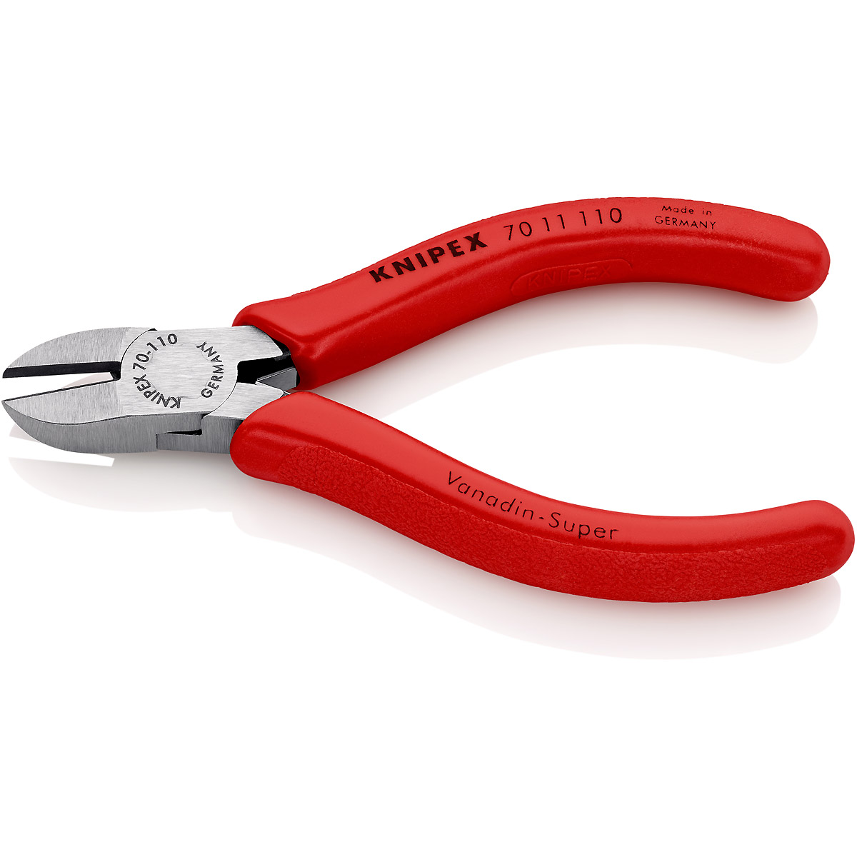 KNIPEX Seitenschneider mit Kunststoff-Griff und Öffnungsfeder
