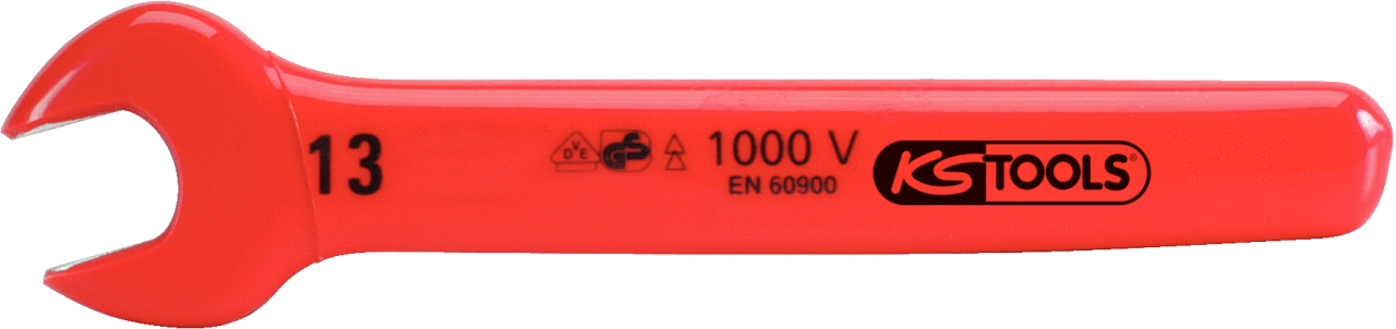KS Tools Maulschlüssel mit Schutzisolierung, ZOLL
