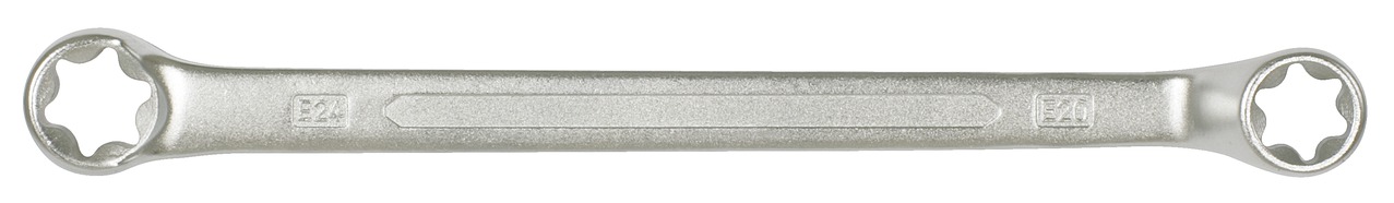 KS Tools Torx-E-Doppel-Ringschlüssel, gekröpft