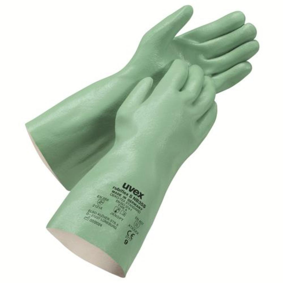 uvex rubiflex S NB35S Chemikalienschutzhandschuh