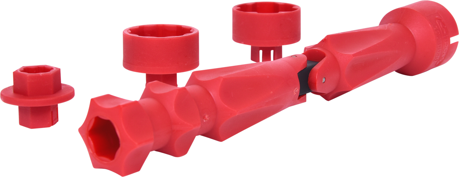 KS Tools WC-Sitz Montageschlüssel-Satz, 4-tlg