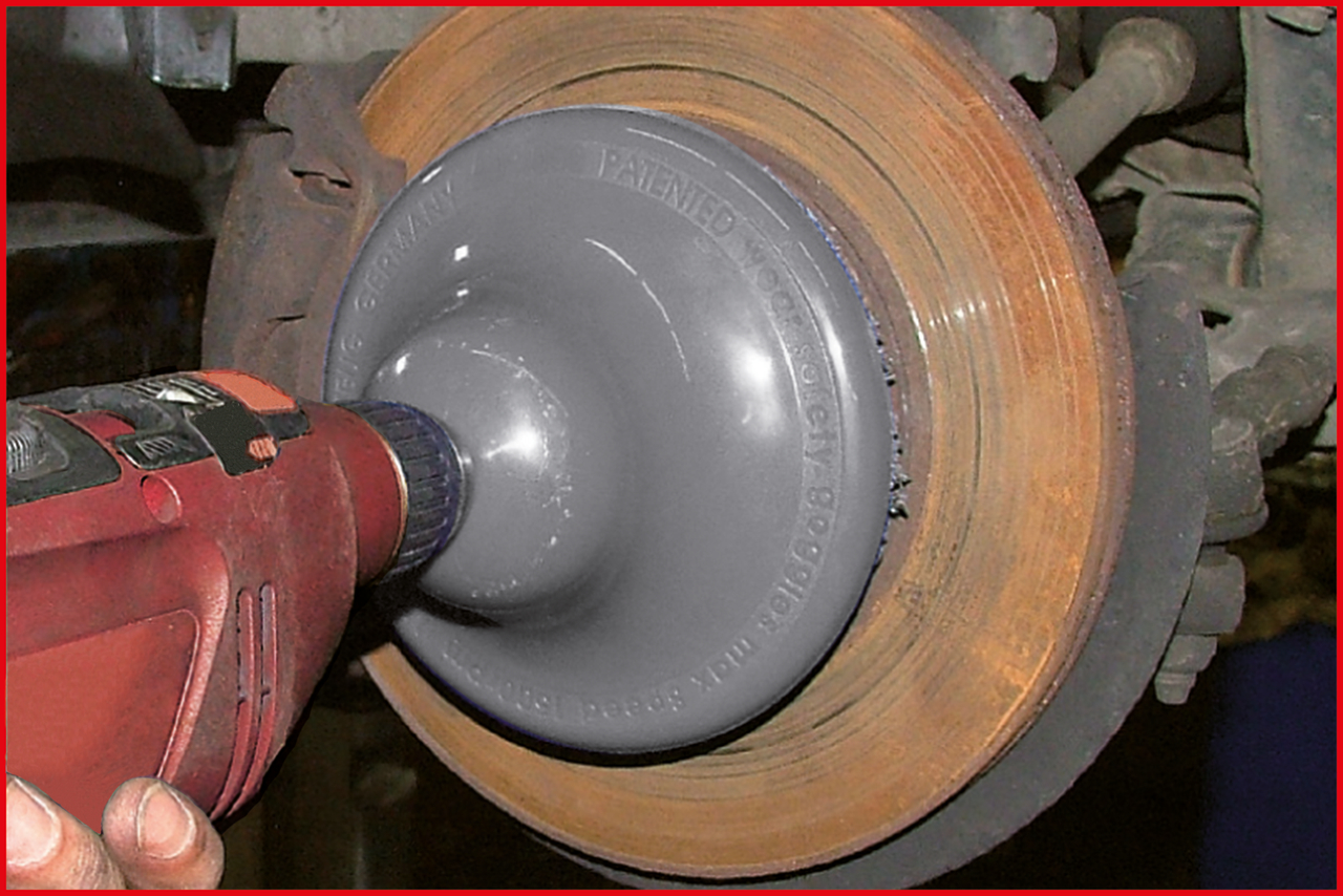 KS Tools Radnabenschleifer-Satz Ø 200 mm, Innen-Ø 85 mm, 3-tlg