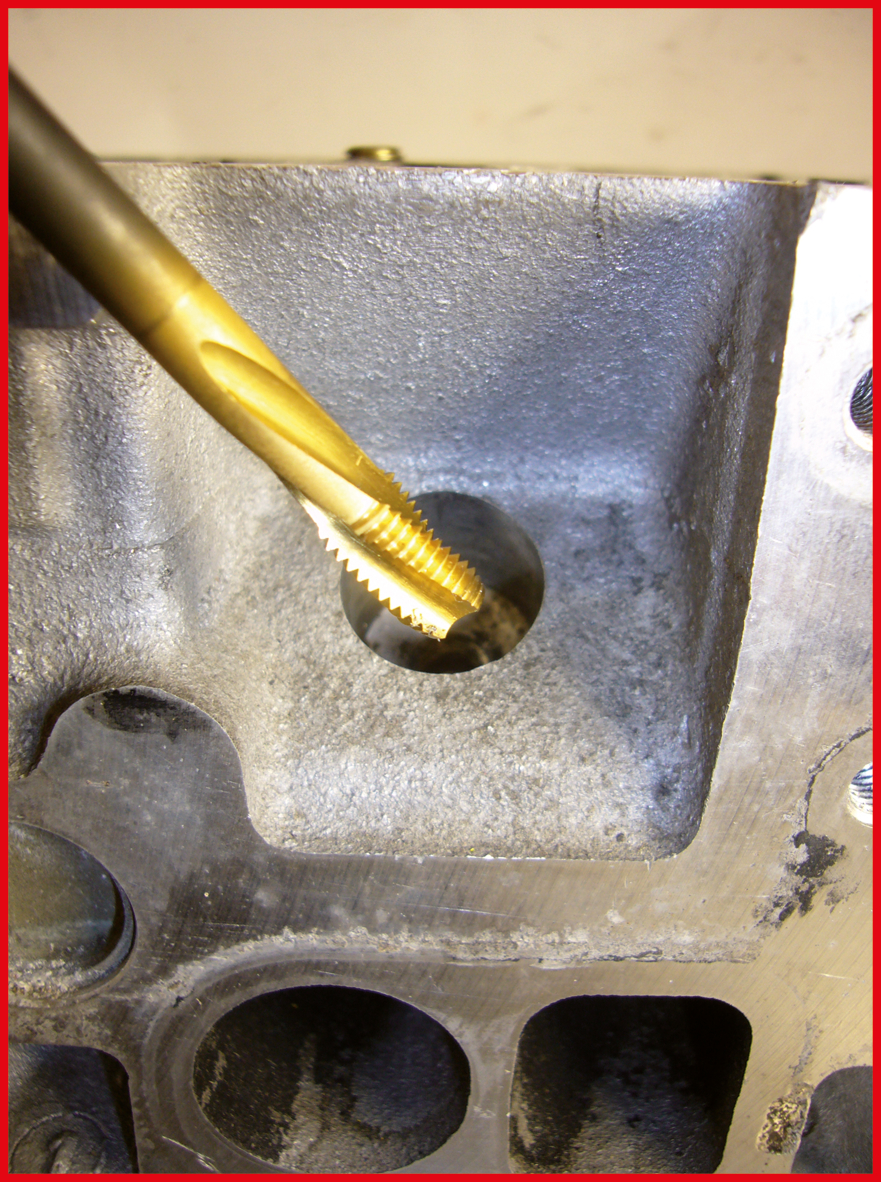 KS Tools Universal Glühkerzen-Ausbohrsatz M8 x 1, 8-tlg