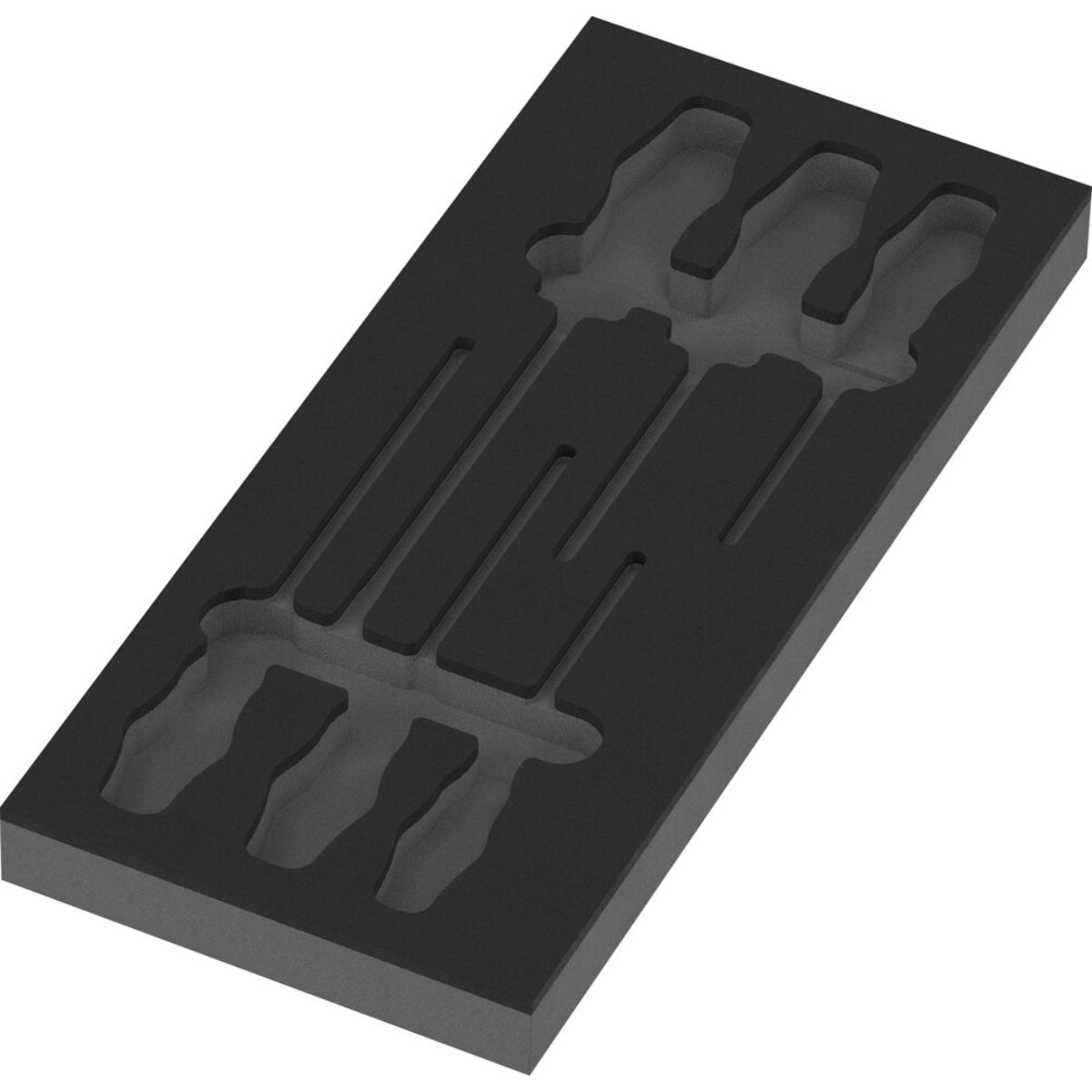 Wera 9817 Schaumstoffeinlage Schraubendreher Kraftform Serie 300 Set 1, ohne Werkzeug