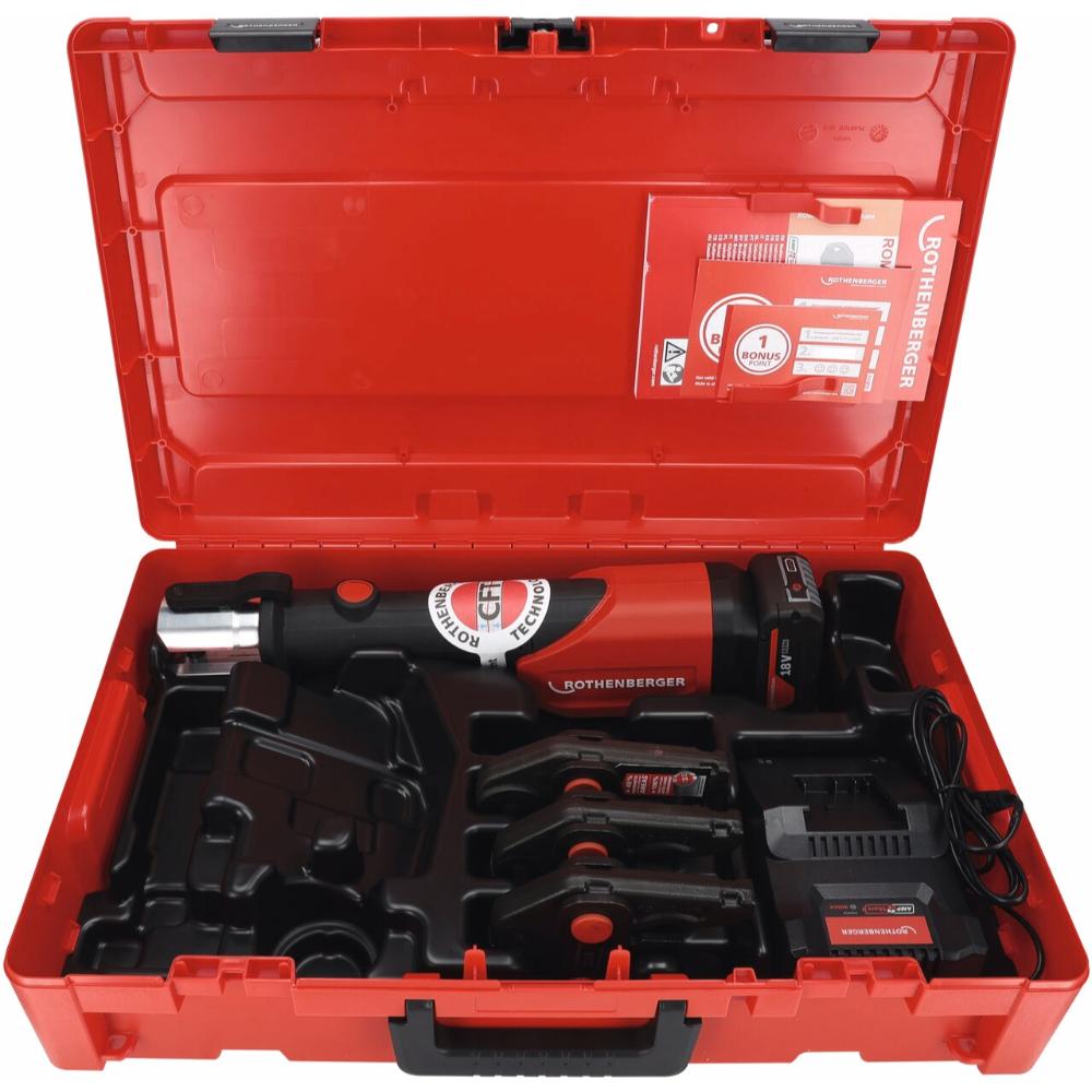 Rothenberger ROMAX 4000 Set U16-20-25mm, 4Ah, EU AMPShare