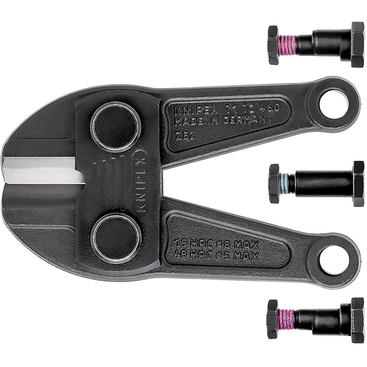 KNIPEX Ersatzmesserkopf für 71 72 460 komplett mit Schrauben 129 mm