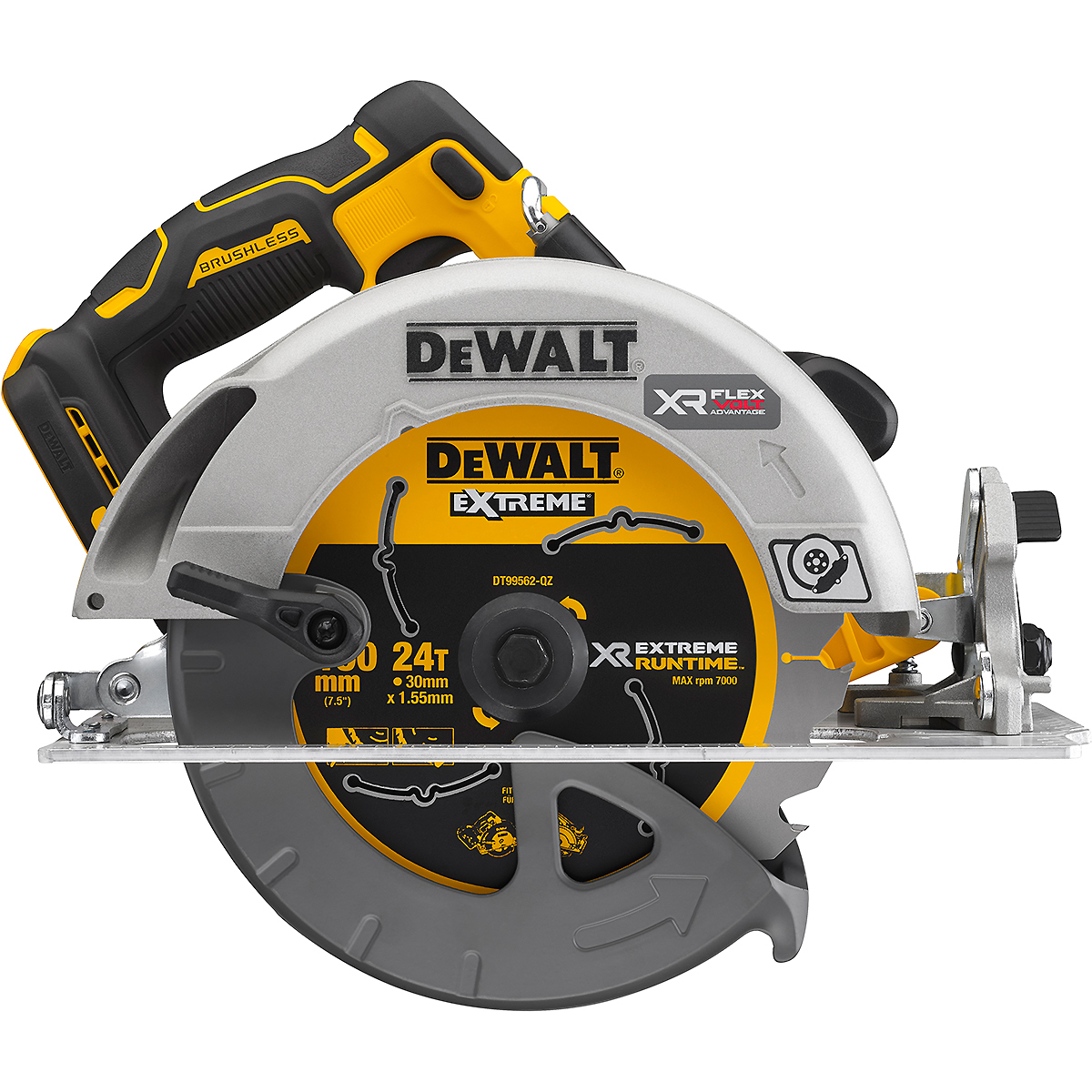 DEWALT Akku-Handkreissäge 18V 190mm Basisversion