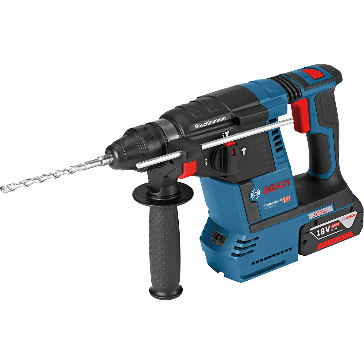 Bosch Akku-Bohrhammer mit SDS plus GBH 18V-26, Solo Version