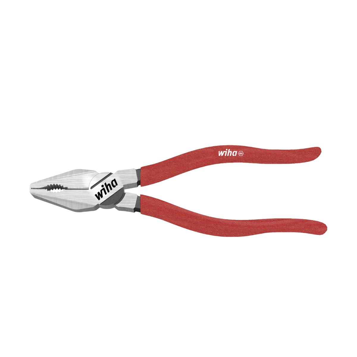 Wiha Kombizange Classic mit DynamicJoint und OptiGrip mit extra langer Schneide