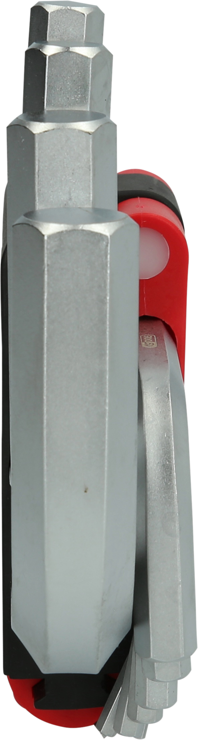 KS Tools Innensechskant-Winkelstiftschlüssel-Satz, im Klapphalter,14-tlg1,5-19mm