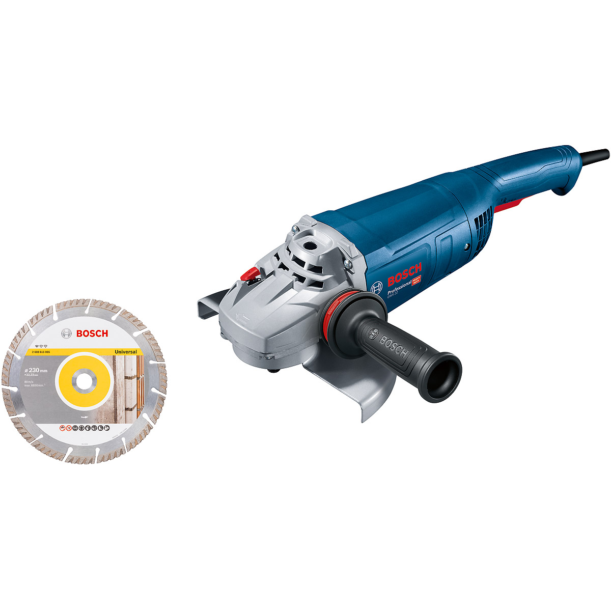 Bosch Winkelschleifer GWS 22-230 J+Diamantscheibe