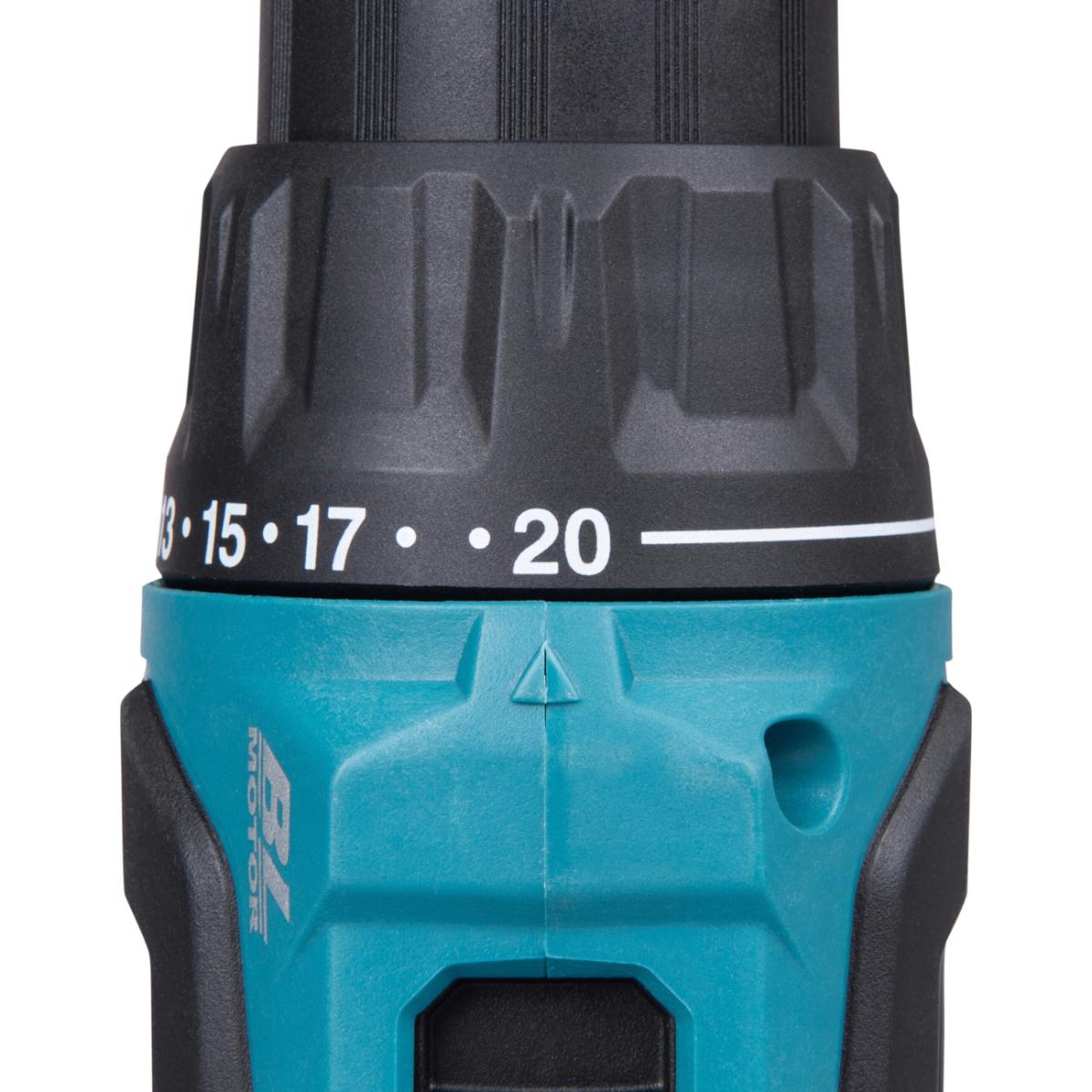 Makita Akku-Schlagbohrschrauber 18V / 5,0 Ah, 2 Akkus + Ladegerät im MAKPAC, inkl. MAKPAC-Organizer 191X80-2