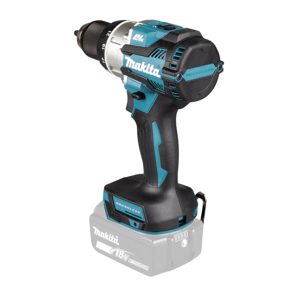Makita Akku-Bohrschrauber LXT 18V - max. 110 Nm - 0-1.800 U/min - DDF489Z