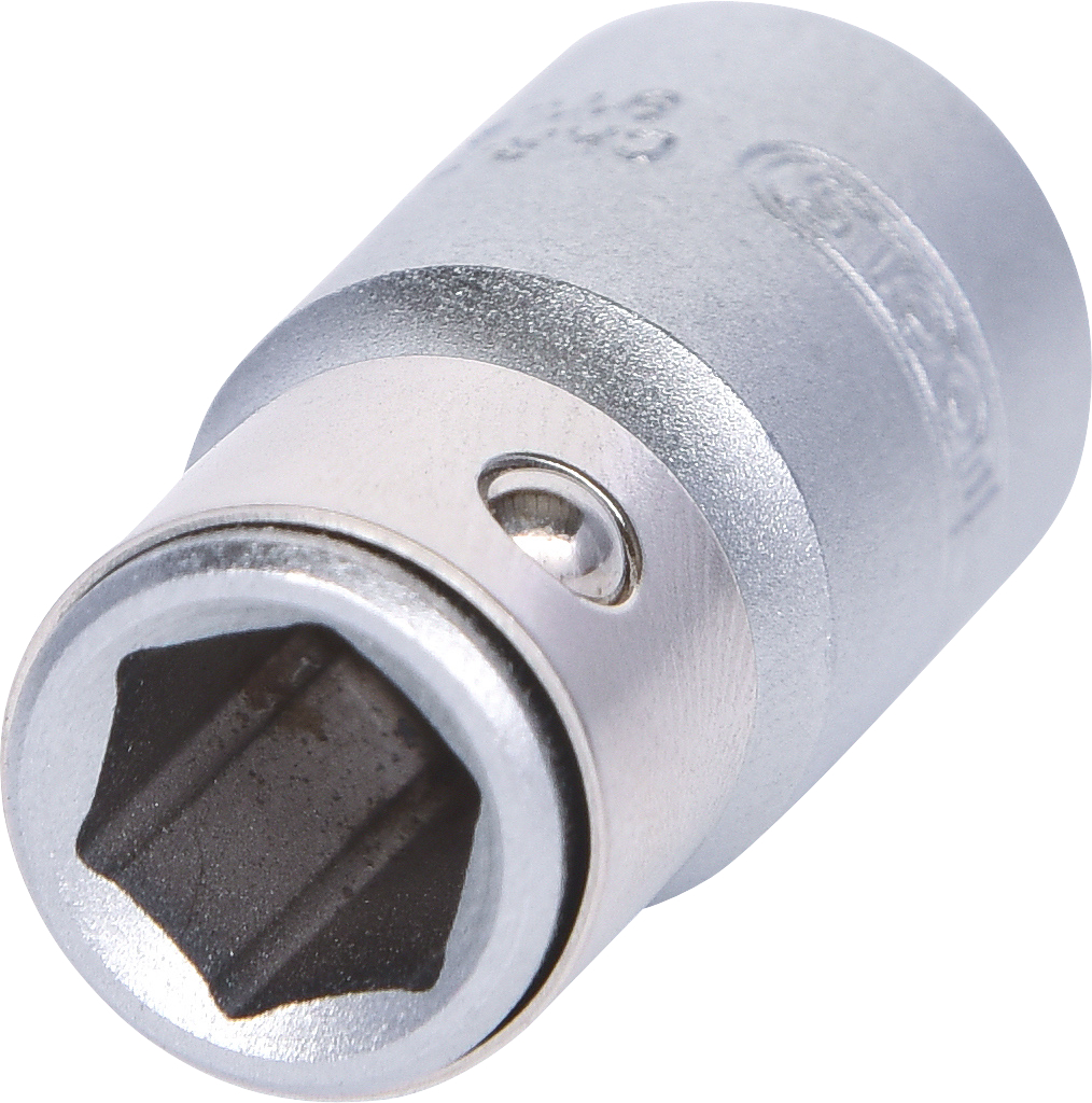 KS Tools 1/4" Bit-Adapter-Stecknuss, mit Spannring