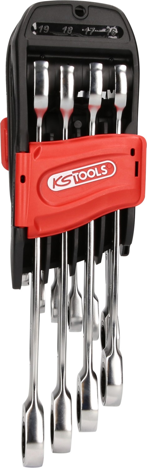 KS Tools GEARplus Ratschenringmaulschlüssel-Satz, 10-tlg