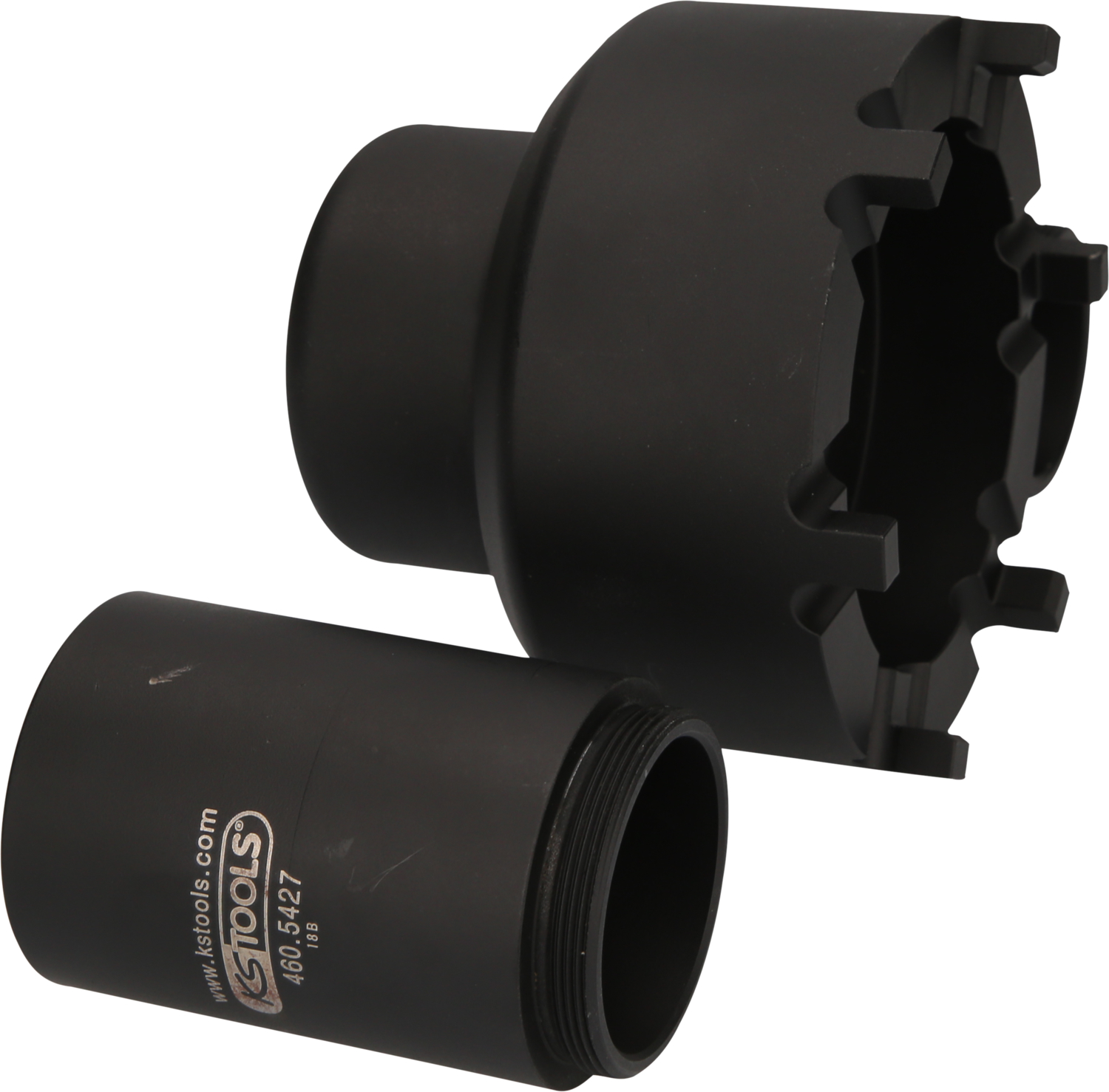KS Tools Nutmuttern-Schlüssel-Satz mit 2 Führungsrohren für Mercedes, Ø 113 mm , 3-tlg