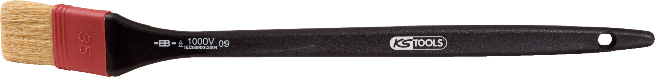 KS Tools Staubpinsel mit Schutzisolierung, gebogen
