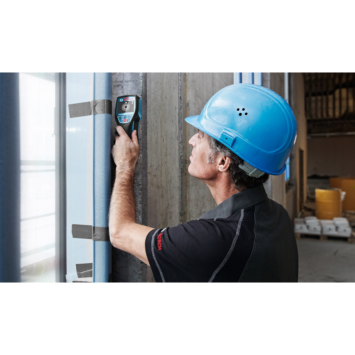 Bosch Ortungsgerät Wallscanner D-tect 120, mit 1 x 1.5 Ah Li-Ion Akku, L-BOXX