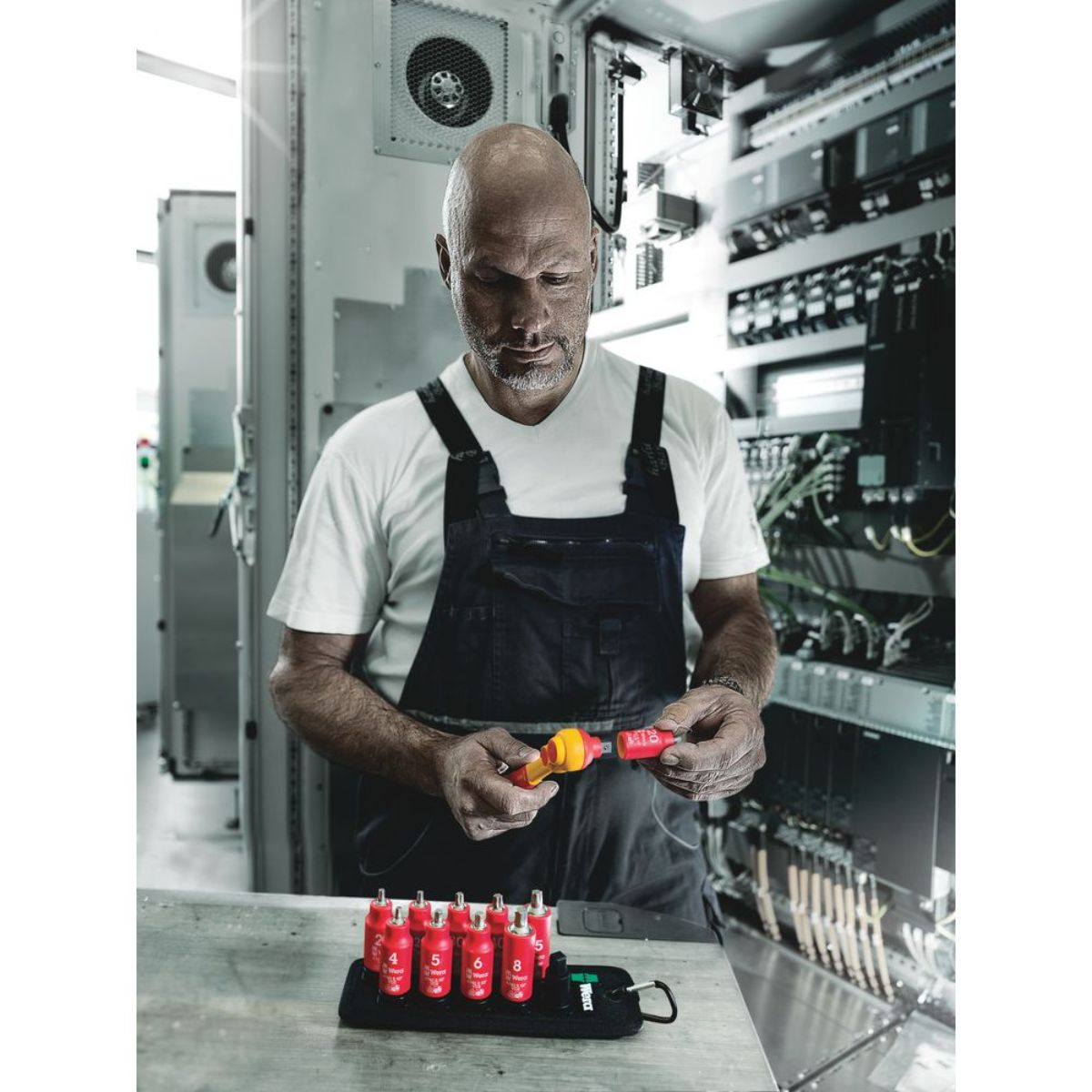 Wera Belt B VDE 1 Zyklop Bitnuss-Satz TORX / Innensechskant, isoliert, 3/8"-Antrieb, 11-tlg