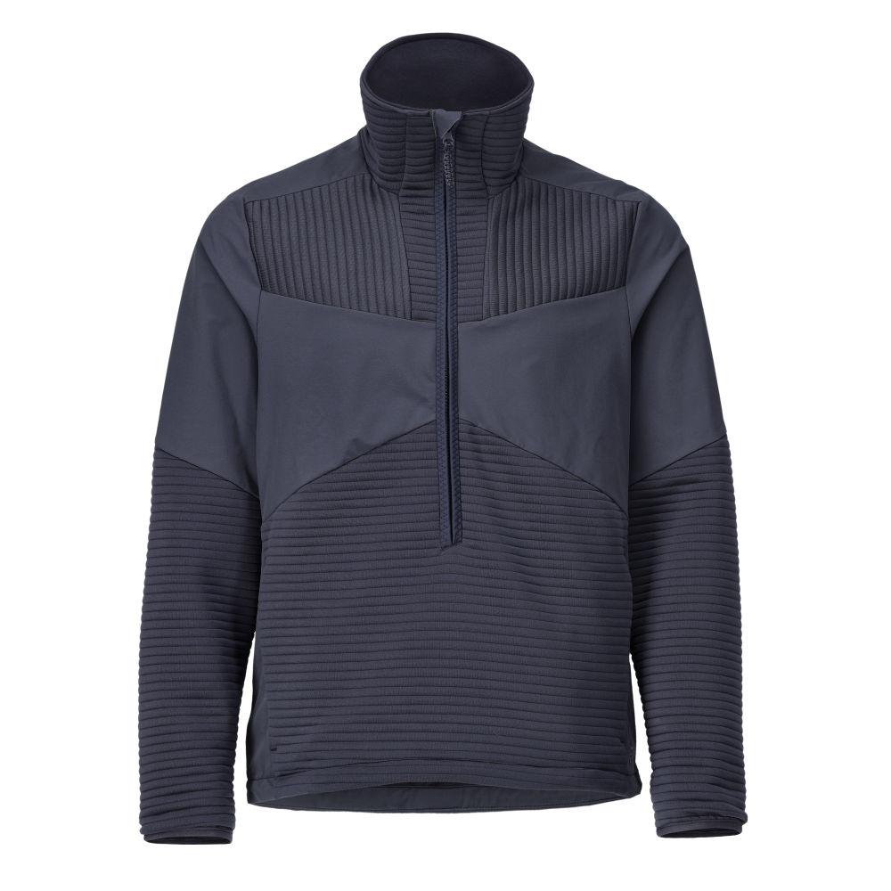 MASCOT Herren Fleecepullover mit kurzem Reißverschluss und Futter CUSTOMIZED