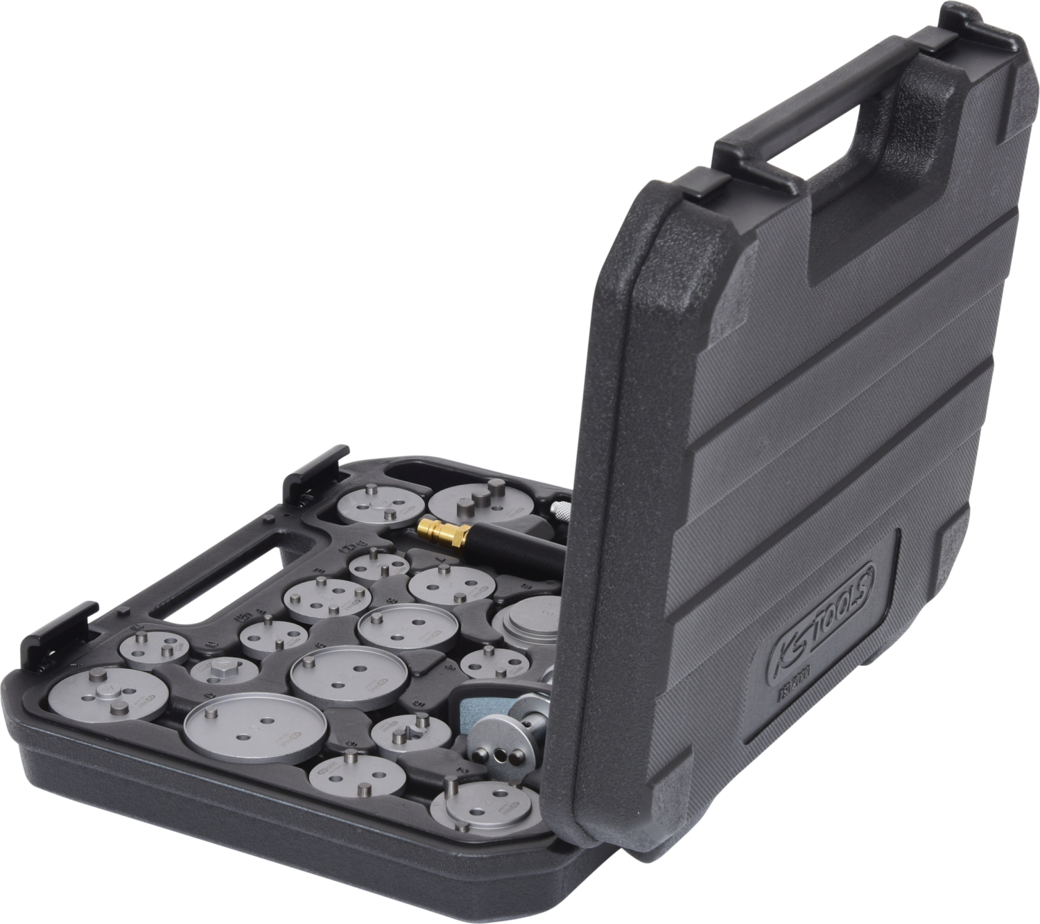 KS Tools Druckluftspindel-Bremskolbenwerkzeug-Satz, 18-tlg