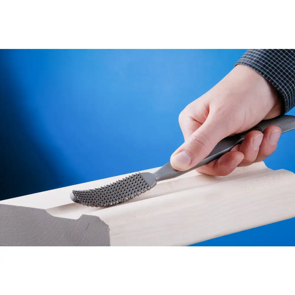 PFERD TOOLS Treppenbauer-Raspel Halbrund gebogen 250mm Raspelhieb 2 für zahlreiche Werkstoffe