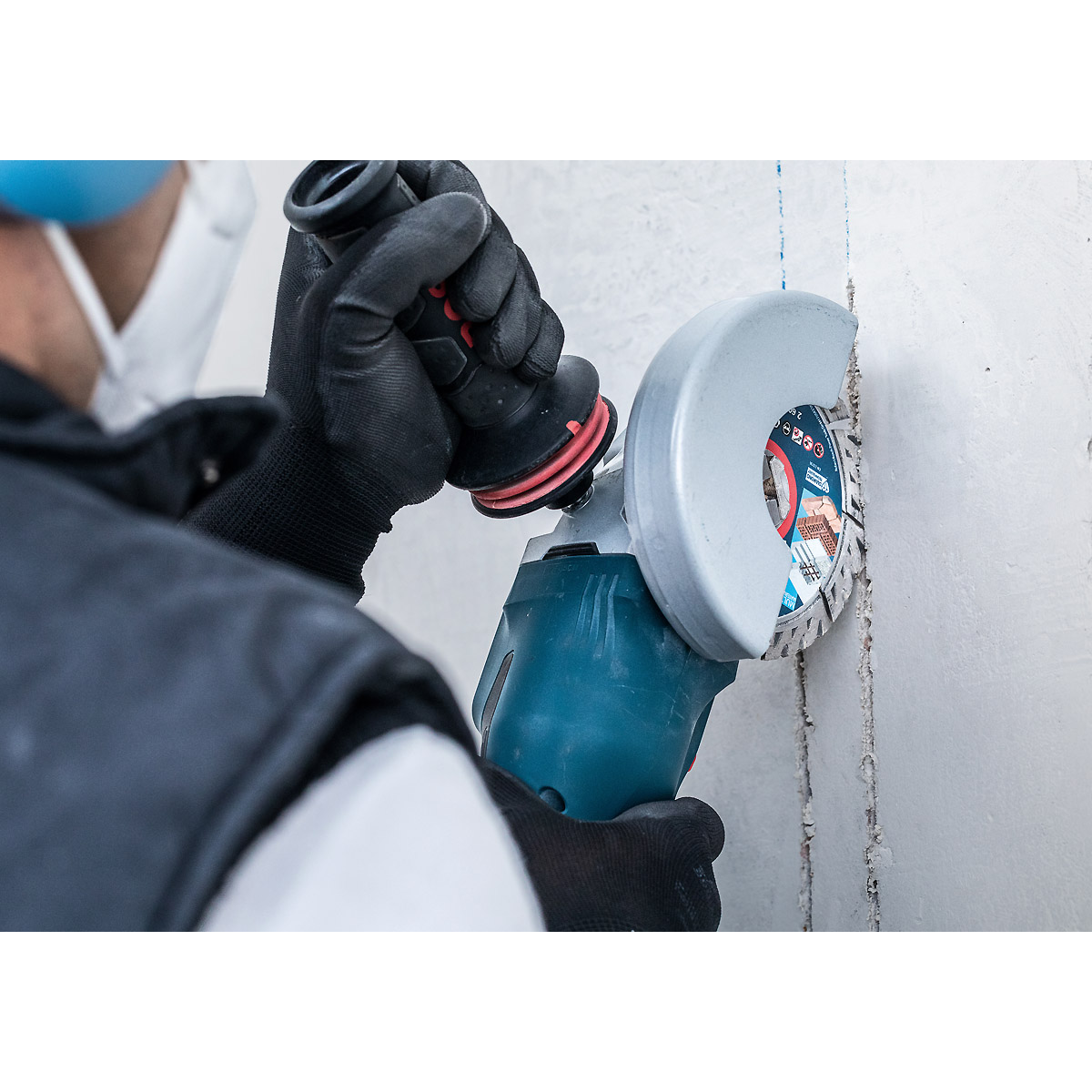 Bosch EXPERT MultiMaterial X-LOCK Diamanttrennscheiben, für kleine Winkelschleifer