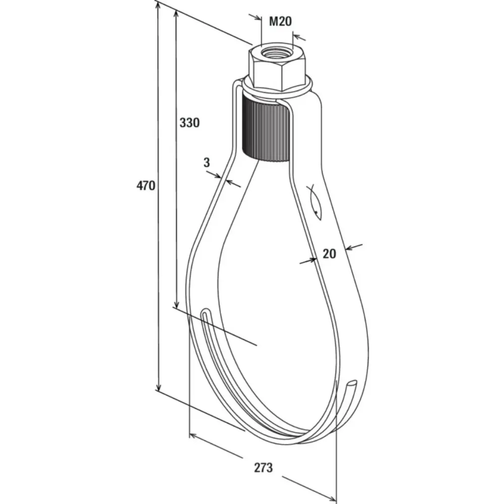 Fischer Sprinklerschelle FRLH 10" M20