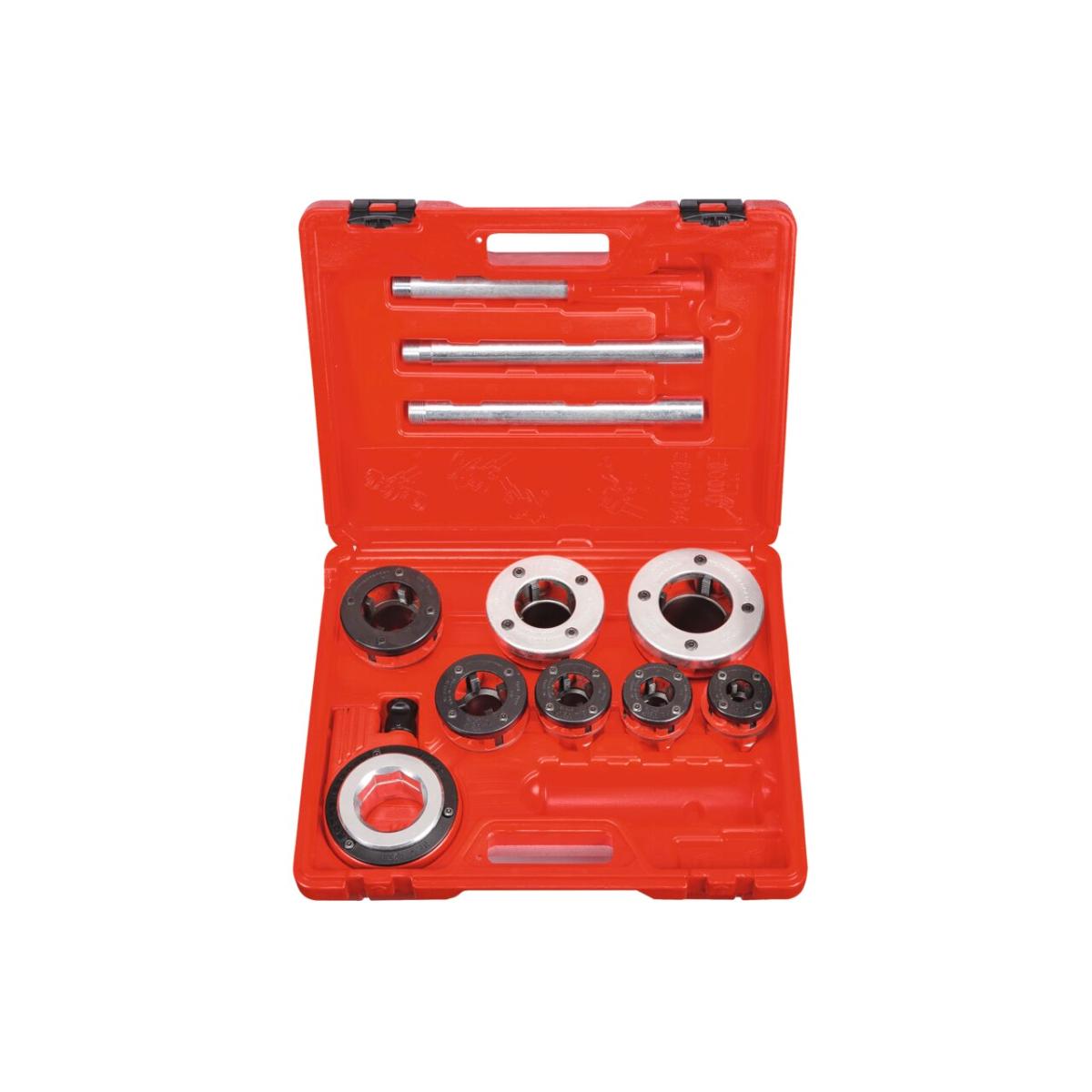 Rothenberger SUPER CUT-set, BSPT R, 3/8 - 1 Zoll, im Kunststoffkoffer